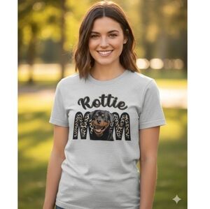 Rottweiler mom shirt cute popular dog mama rottie popular